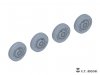 E.T. Model P35-103 WWII German Sd.Kfz.234 Small Diameter Weighted Wheels Type.3 1/35